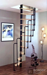 Mlynářské schody Suono 120/65 - starší provedení