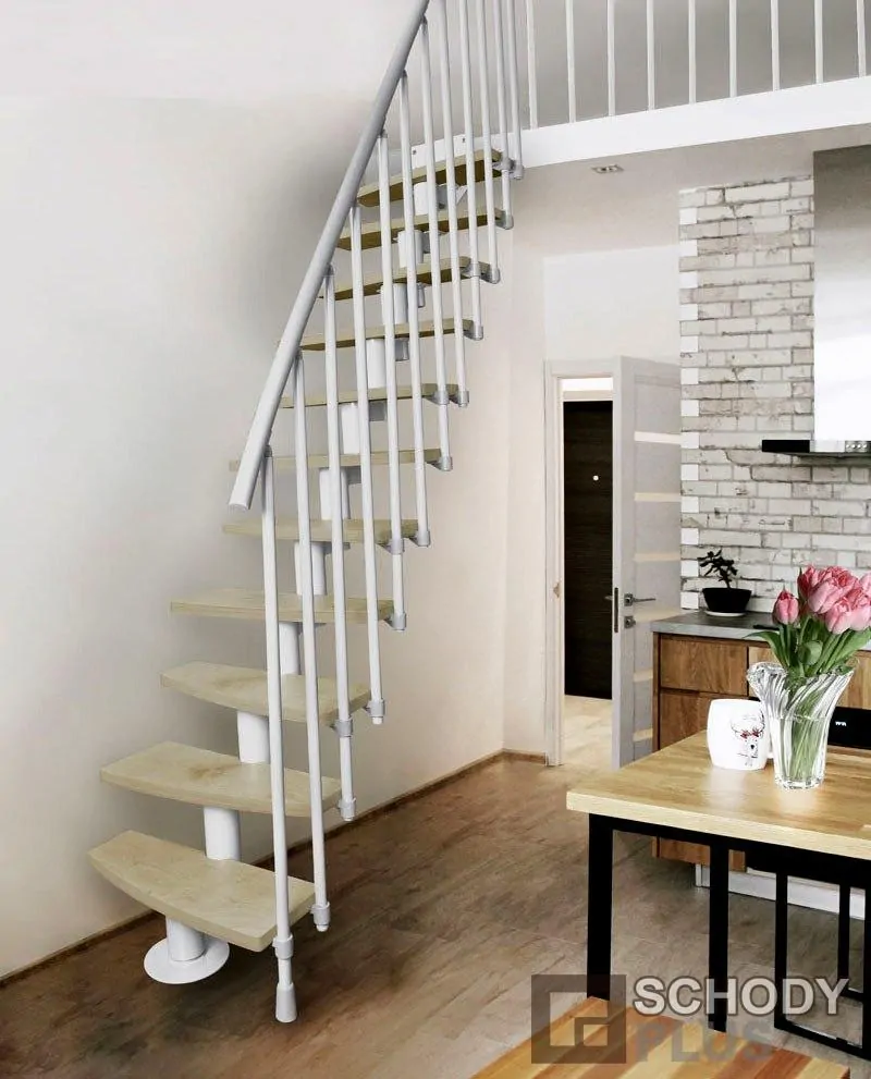 Mlynářské schody MINI PLUS VERTICAL