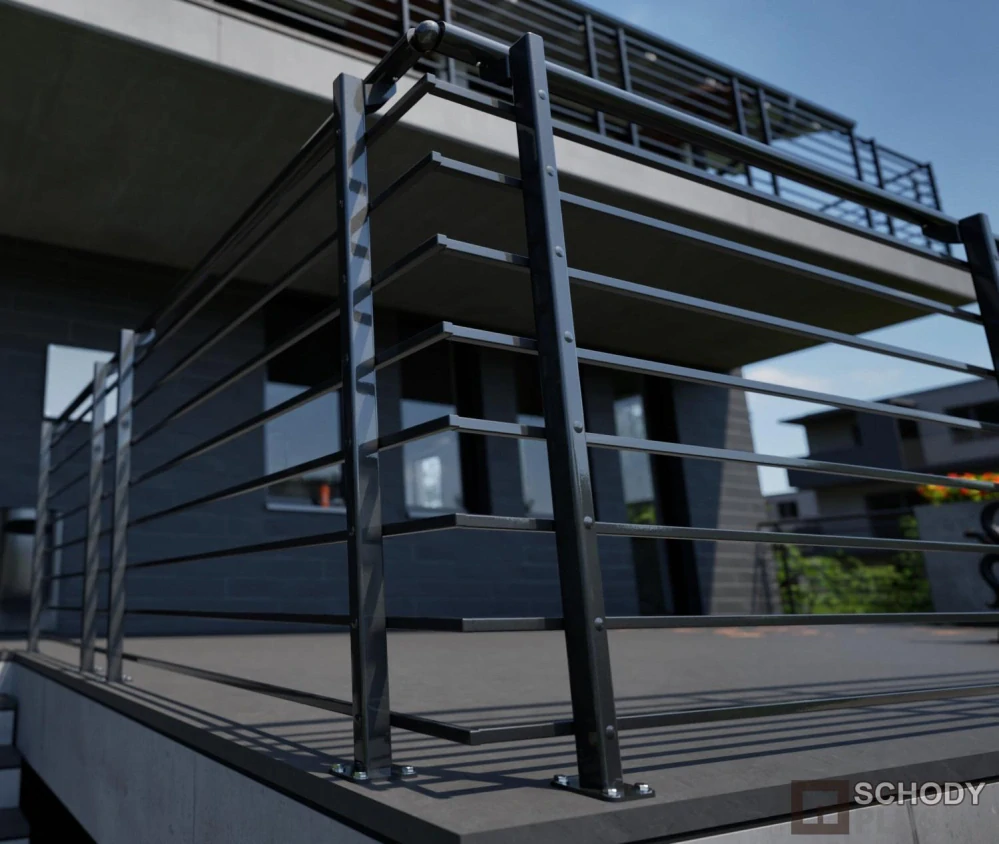 Zábradlí SECURA PRO 1,5m TOP