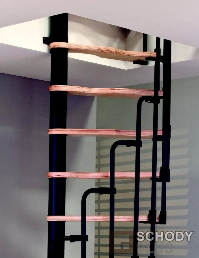 Mlynářské schody Suono 120/65 - starší provedení