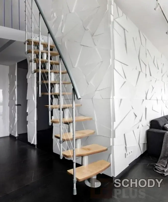 Mlynářské schody MINI PLUS LUX