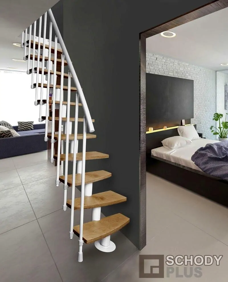 Mlynářské schody MINI PLUS VERTICAL