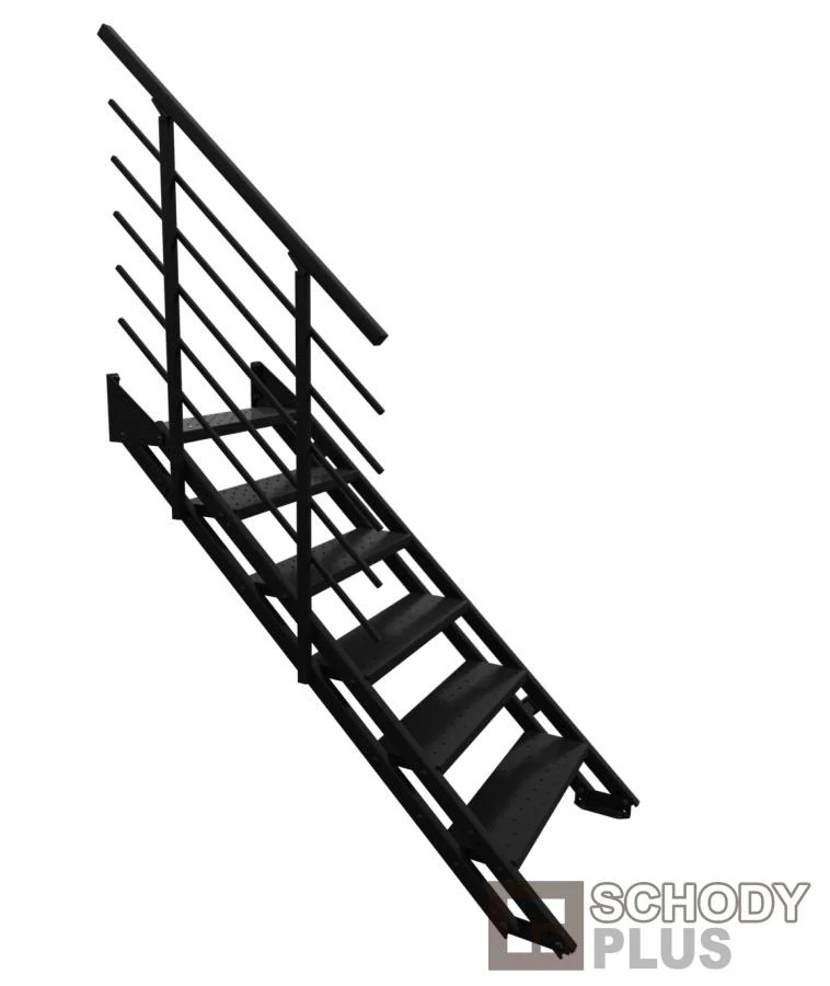 FLEX 6 - stavebnice kovového schodiště