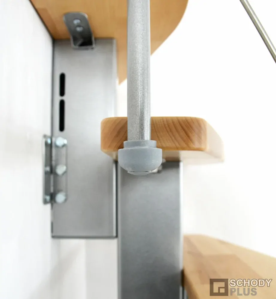 Mlynářské schody QUATRO Grey