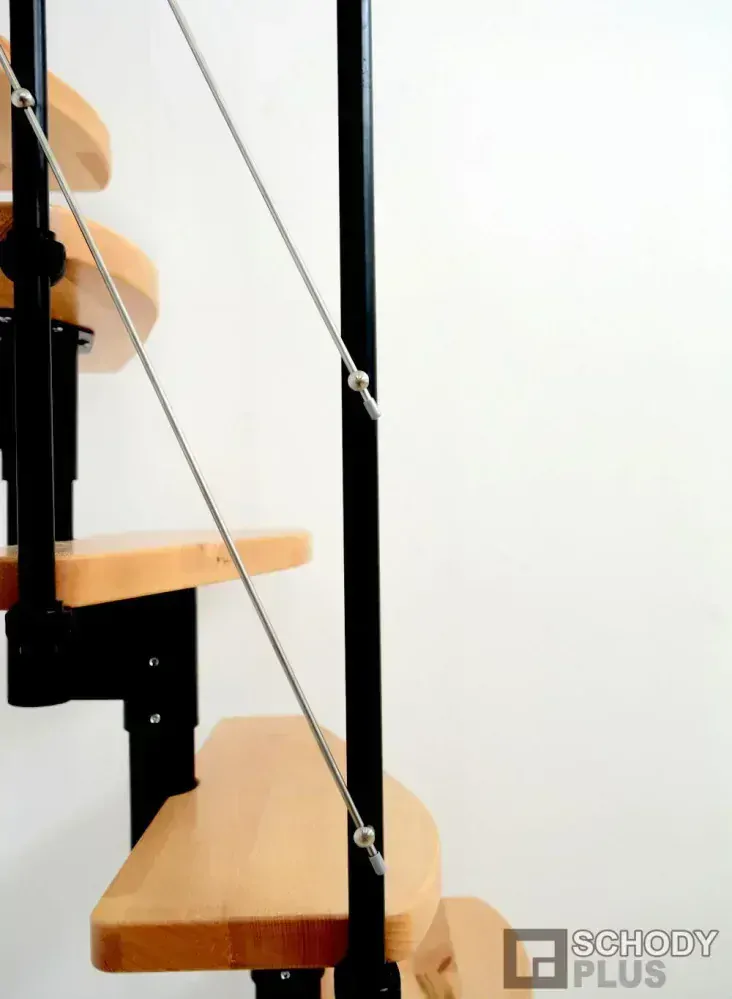 Mlynářské schody NIZZA Black