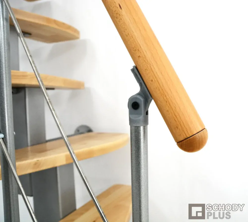 Mlynářské schody QUATRO Grey